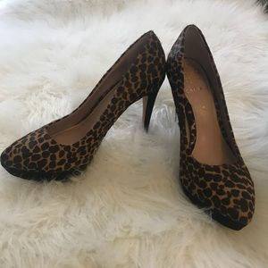 Vince Camuto Leopard Heels
